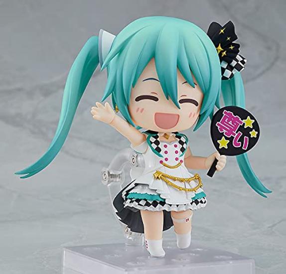 Nendoroid Project Sekai Barevná Hatsune Miku Hatsune Miku Stage World malovaná pohyblivá figurka G12495 Stage! výkon. Ver. ABS&PVC bez vodního kamene