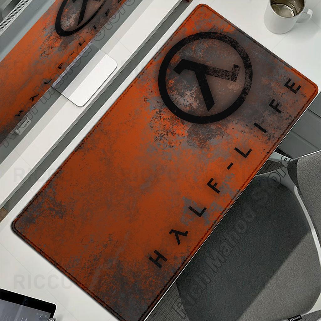 Коврик для мыши Half Life Игровой коврик для стола Расширенный игровой коврик для мыши XXL Нескользящий Аксессуары для ноутбука ПК Игровой ковер для стола Большой коврик для стола