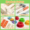 Kids Wooden Toolbox Pretend Play Set Nut Disassembly Screw Assembly Simulation Repair Carpenter Tool Montessori Education Toys