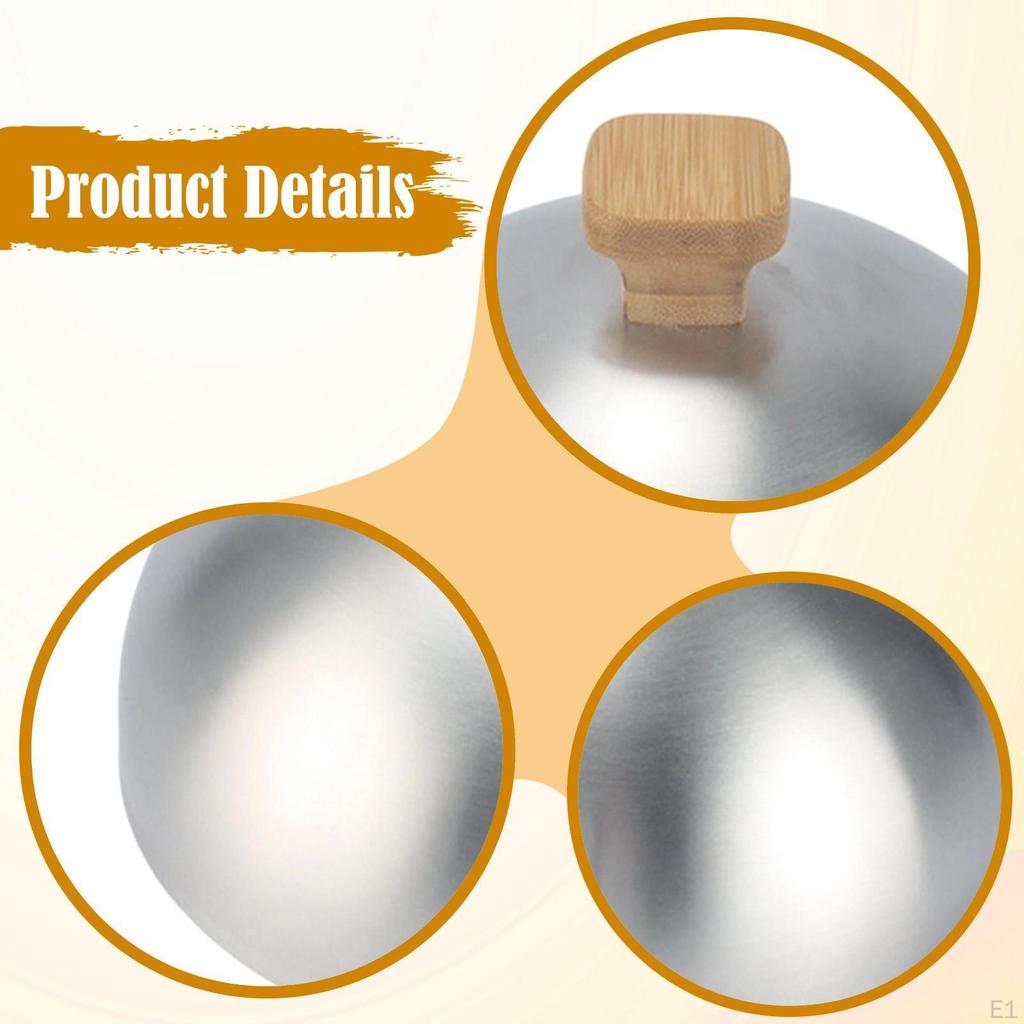 Burger Griddle Accessory Dome,Outer Dia 5.5inch Home Lid Party Basting Steaming Cover for Family