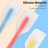 Kitchen Utensil Silicone Scraper, Heat Resistant Baking Spatula Cake Icing Smoother Mixing Tool