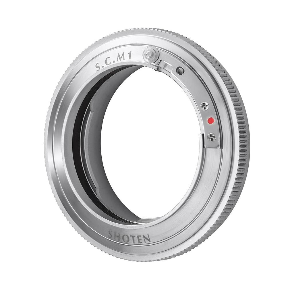 SHOTEN Mount Adapter SCM1 Contax S Mount Inner Claw Lens Leica M Mount (old C/Nikon Conversion)