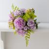 Artificial Flowers, 7-pronged Artificial Flowers, Peony Bouquets, Plastic Flowers, Daisies, Silk Fabric Flowers, Dried Flowers, Home Decoration
