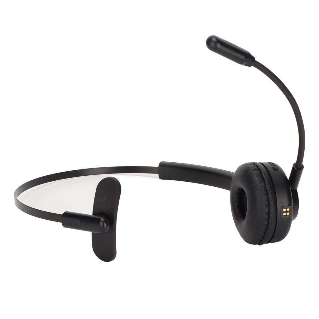 Call Center Headset Noise Reduction Rechargeable Mute Function Bluetooth Business Headphone with