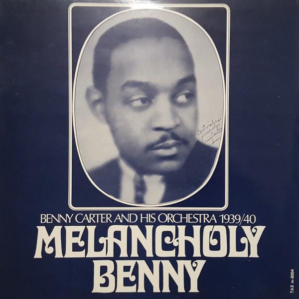 

LP Record BENNY CARTER & HIS ORCHESTRA - Melancholy Benny M8004 Tax Sweden Jazz Used