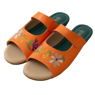 Hokomomola Senko Petalo Outdoor Size M 47164 Sandals, (approx. 22.5-23cm), Orange,