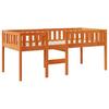 Kids Bed Without Mattress Wax Brown 90x190 Cm Solid Pine Wood