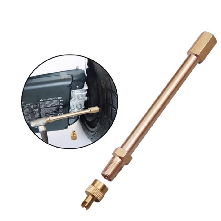 Lösen Sie das Ventil-Längenproblem 109mm Verlängerungsdüsenstange für Roller Einräder Fahrrad