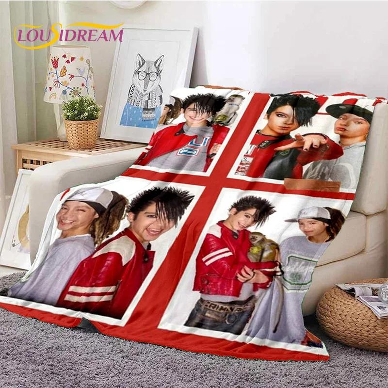 Rock Band Tokio Hotel Bill Kaulitz Soft Flannel Blanket for Bed Bedroom Sofa Picnic,Throw Blanket for Cover Outdoor Leisure Gift