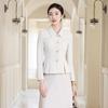 Tluo Man Women's Elegant Two-Piece Suit Skirt Set