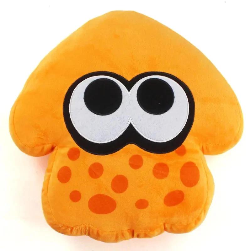 

33cm Orange Green Splatoon Inkling Anime Kawaii Animal Pollow Cushion Plush Peluche Soft Stuffed Cartoon Toys Dolls Kids Gift 33cm