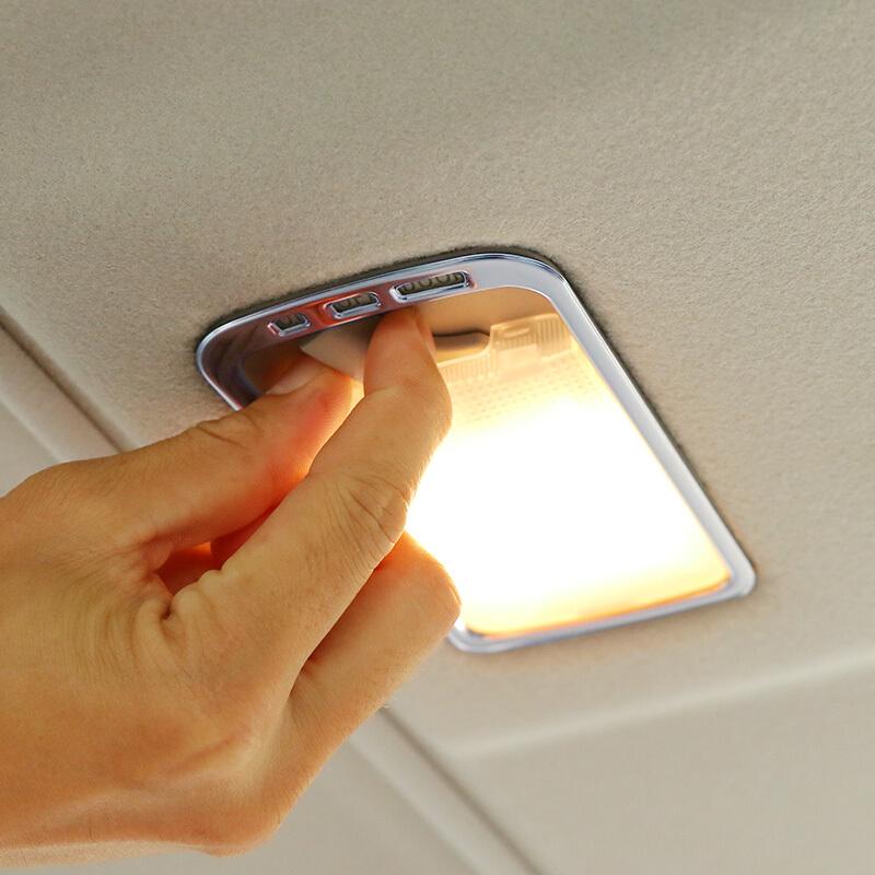 Pentru Nissan x-trail t32 Rogue Murano Sentra Pathfinder Față Spate Abajur de citire Capac lumini Trim ABS Carbon/Crom 2015-2018