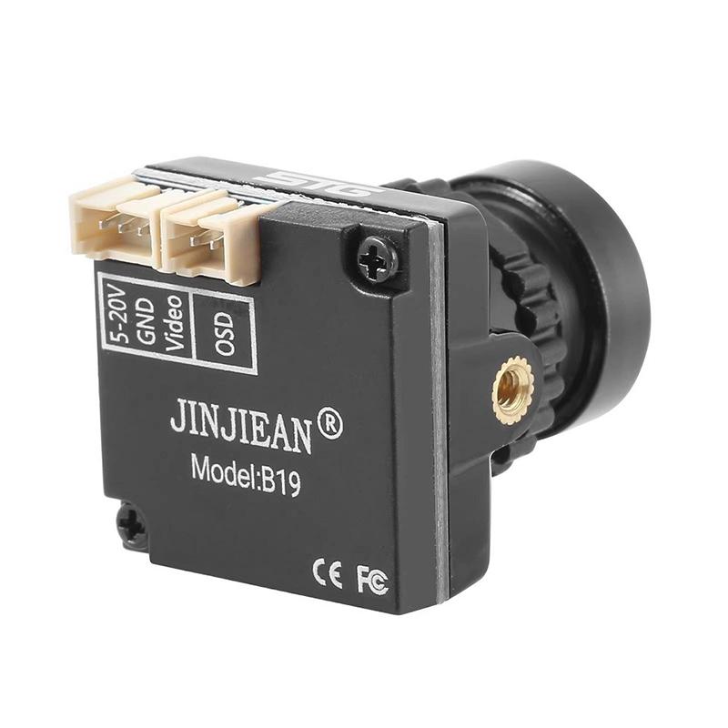 Mini1/3 Cmos 1500Tvl B19 Mini Fpv Camera 2.1Mm Lens Power 5V-30V Pal / Ntsc With Osd Internal Adjustable For Rc Fpv Racing Drone