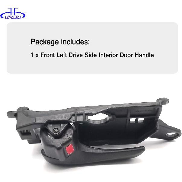 Front Left Drive Interior Door Handle For Hyundai Sonata 2008 2009 2010 826103K520HZ,Black