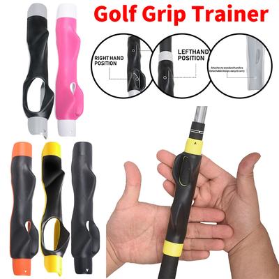 Golf Club Grips Correction Swing Training Grip Type Trainer Device for General Beginner Learn Posture for Right Left Hand Golfer