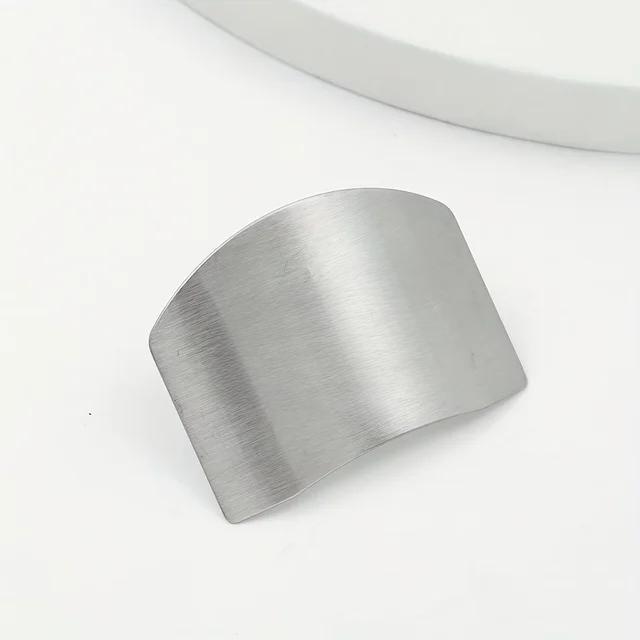 1 STÜCKE Küchenwerkzeug Zubehör Edelstahl Fingerschutz Sicherheit Cut Gemüse Handschutz Küchenwerkzeug Fingerschutz Werkzeug