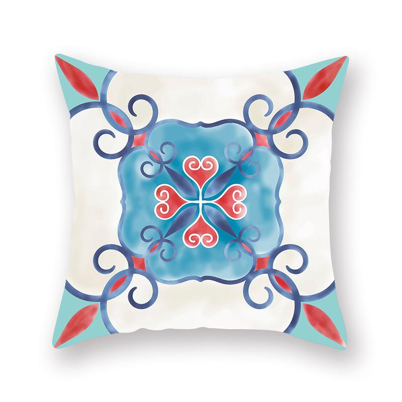 Wish Ethnic Style Mandala Digital Printing Car Office Cushion