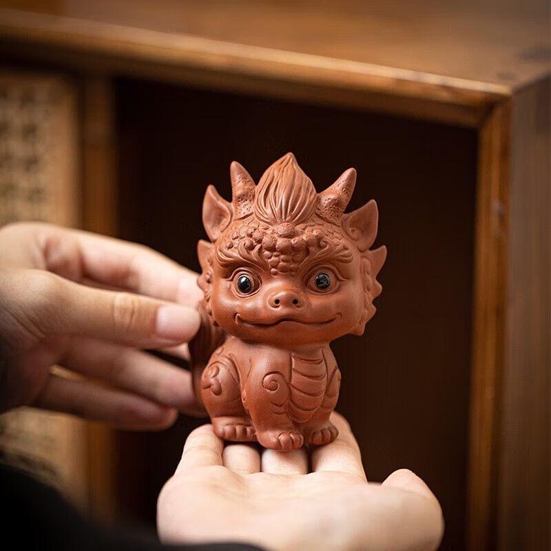 Ceramic Year of the Dragon Mascot Tea Pet