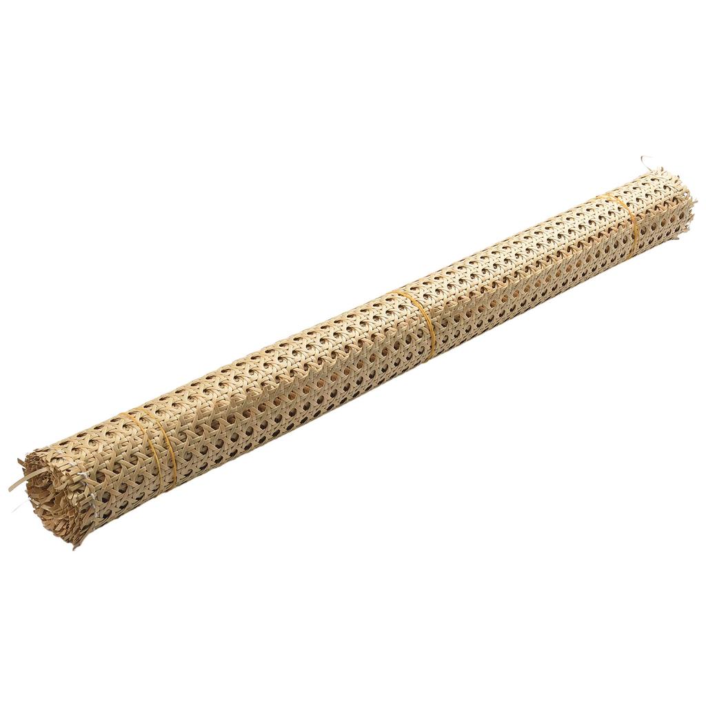 Rattan Mesh Roll Sheet Webbing for Chair Caning and Furniture DIY Projects Available in Several Sizes for Tailored Applications