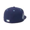 New Era 59FIFTY Cap MLB Los Angeles LAA Light Navy Side Under ONSPOTZ and Side Flat Popular Size Stickers Large and Small Sizes Everyday Sports