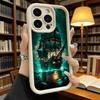 Ghost Ship in Bioluminescent Sea Anti-Slip TPU Phone Case For Xiaomi Redmi Note 15 14 13 12 11 10 9 Pro Full Protective Cover