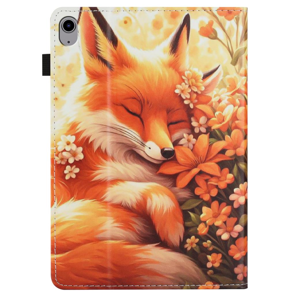 Für iPad mini (2024)/(2021) Muster-Leder-Tablet-Hülle mit Auto-Sleep/Wake, Kartenhalter