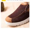 Men'S Breathable Casual Shoes High Quality Non-Slip Breathable Canvas Sneakers Fashion Flat Shoes