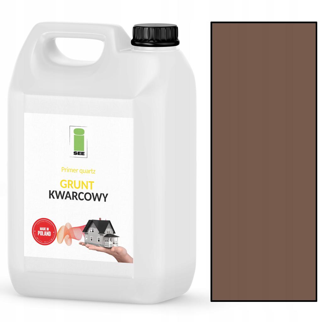 Grunt pod tynk mozaikowy m63 brązowy ciemny 3kg