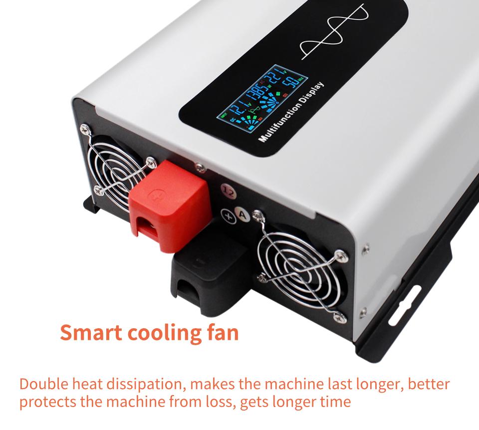 2025 EU Photovoltaic Solar High Power Pure Sine Wave Inverter 12V24V48V 5000w-10000w 50hz Car Home Auto Parts Car AC