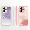 For Honor 400 Lite Case For Honor 400 Pro 5G Painted Flower Back Cover Full Protection Soft Funda Liquid Silicone Phone Housing
