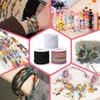 50m/roll Strong Elastic Beading Cord 1mm Stretch Thread String for Bracelet Necklace DIYs Jewelry Making Cords Line