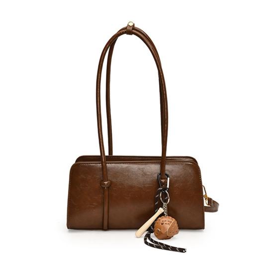 Damen Handtasche aus Kunstleder für den Weg zur Arbeit Schultertasche Kleine Geldbörse Niedliche Hobo-Tasche Tragetasche Unterarmtasche für den täglichen Gebrauch Reisen Einkaufen