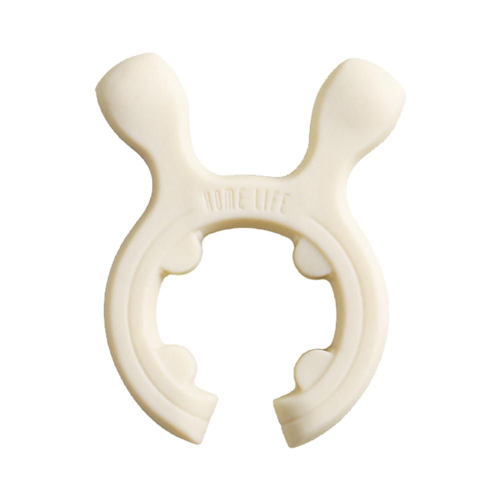 Silicone Deer Ear Pot Shovel Rack Home Kitchen Stove Anti Overflow Soup Spoon Kitchenware Placement Protective Shovel Rack Mobile Storage Rack