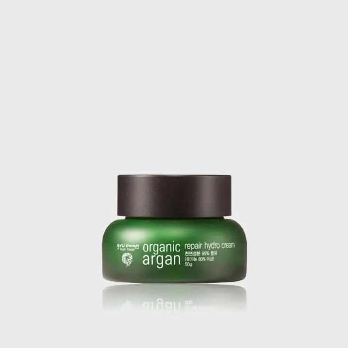 

Органический восстанавливающий увлажняющий крем с аргановым маслом, справедливая торговля, 50 г