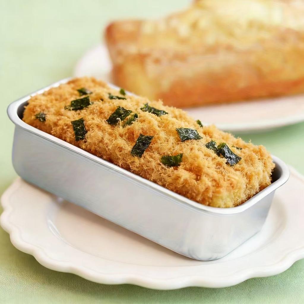3Pcs Air Fryer Mold Set Multi‑Function Rectangular Baking Tray for Brownie Cake Toast Bread Loaf, Easy Demold & Clean