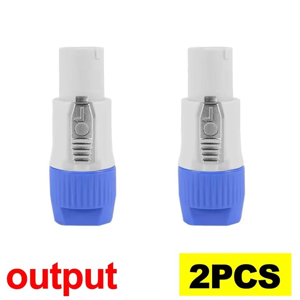 6/1PCS NAC3FCA NAC3MPA Male Plug 20A Power Plug Power Socket Adapter 3Pin Powercon XLR Connector for Stage Light LED Screen