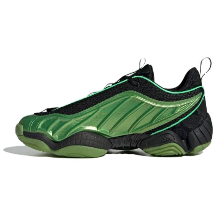 Adidas Intimidation Low CNY Snake Year Comfortable Versatile Non-Slip Durable Low-Top Basketball Shoes Unisex Sneaker Green Black JQ2619