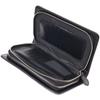 Original Men's Purse with Two Compartments Made of Genuine Grained Leather CANPELLINI 21567 Black