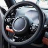 King Company KC-93785 Odorless Premium Quality Soft Silicone Leather Textured Non-Slip Car Decoration Steering Wheel Cover Black