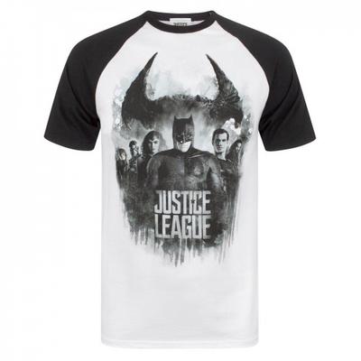 Mens Character Line Up Raglan T-Shirt