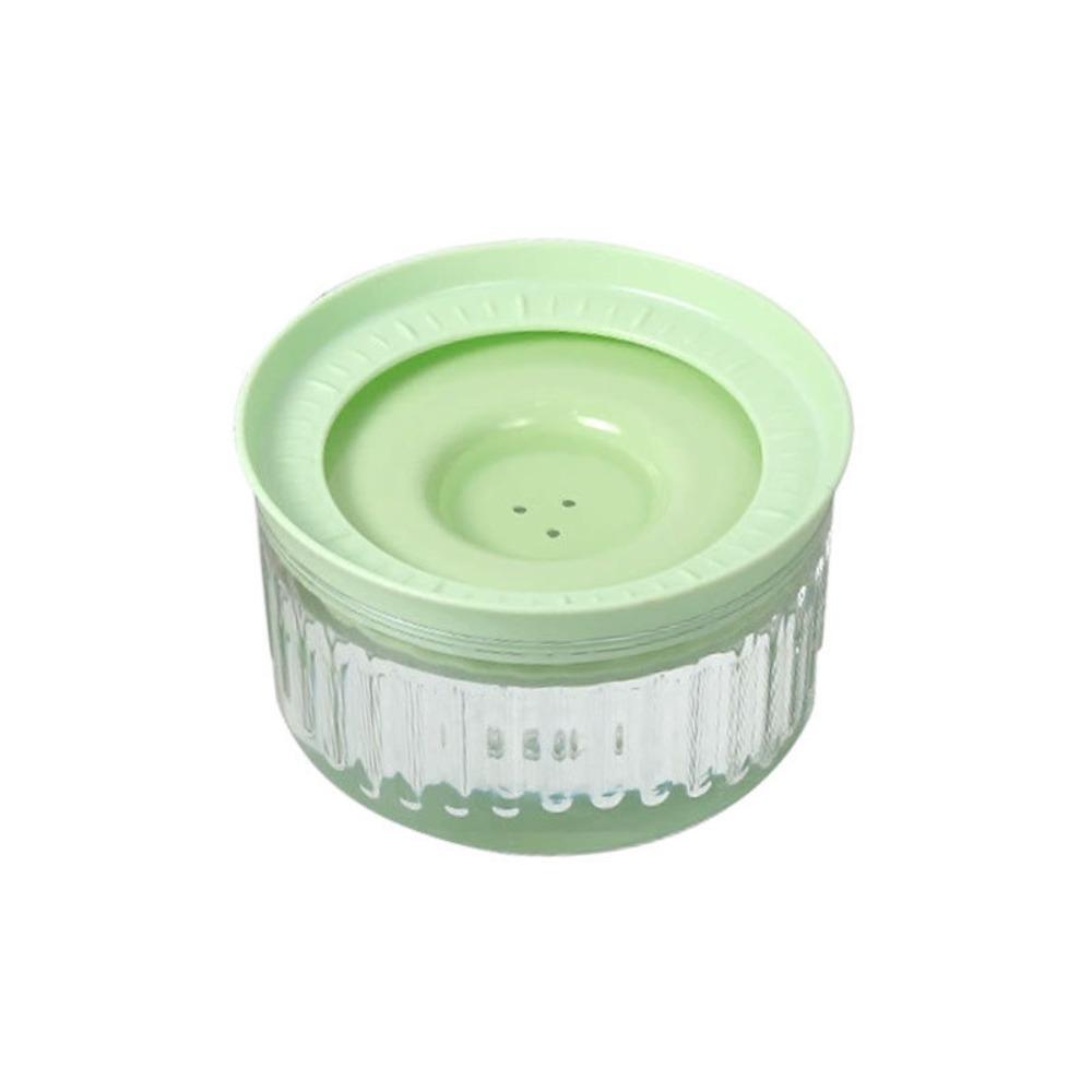 Detachable Dog Floating Bowl Anti Splash Pet Drinking Bowl Neck Guard Automatic Dog Bowl Home зелёный