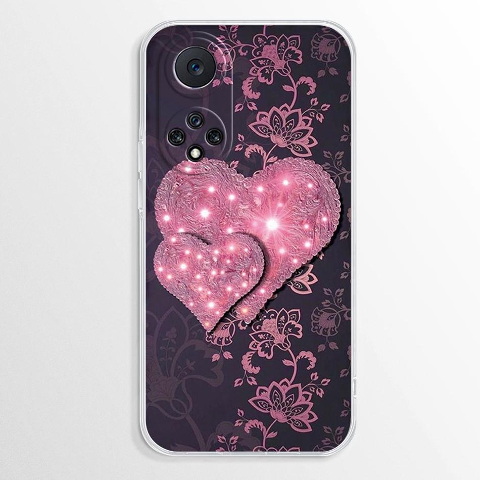 For Huawei Honor 50 Case Soft Silicone Fashion Marble Clear Cover For Honor 50 Honor50 Bumper NTH-NX9 Phone Case Honor 50 Fundas