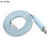 (YY)1Pc 2025 New 1.8M USB to RS232 Serial to RJ45 Cable CAT5 Console Adapter Cable Cord for Routers