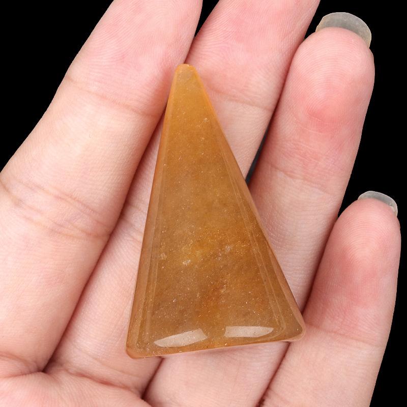 Crystal Agate 3D Geometric Gemstone Ring Holder Ornament