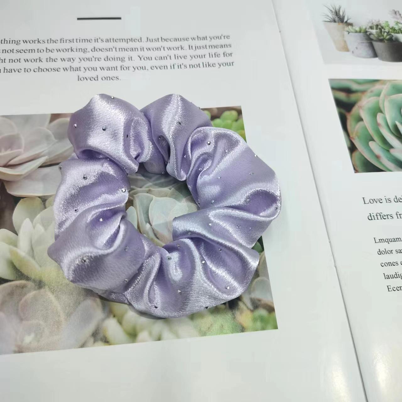 

1/6 шт. Модные маленькие хрустальные резинки для волос с высокой эластичностью, повязки на голову, резиновые резинки для волос для женщин, девочек, аксессуары для волос для вечеринок