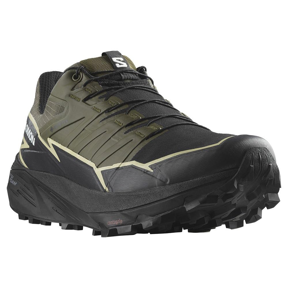 SALOMON Thundercross THUNDERCROSS GTX Oliwkowy 400 Oliwkowy Nocny Męski Gore-Tex Nocny/Czarny/Lucerna