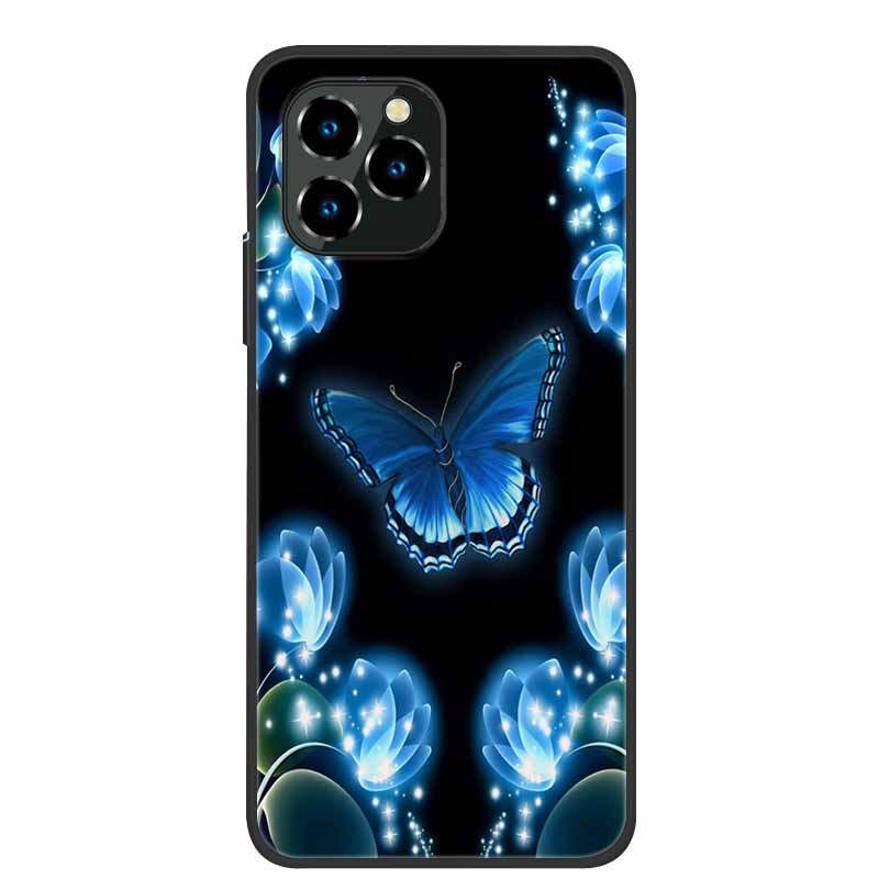 

Для Oukitel C21 Pro Case Luxury Silicone TPU Soft Cover Phone Cover For Oukitel C22 Funda Shockproof Protector Cartoon Capa Coque Oukitel C22