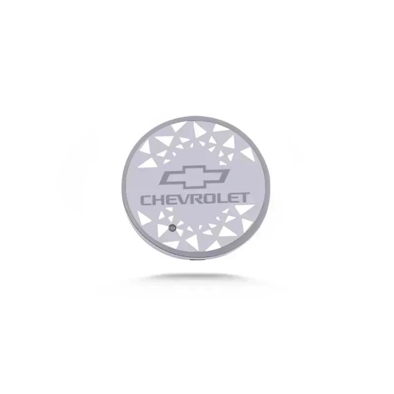 LED Car Water Cup Coaster Drinks Holder Light Mat for Chevrolet Aveo Sail Orlando Cruze Spark Equinox Malibu Captiva Trax Sonic