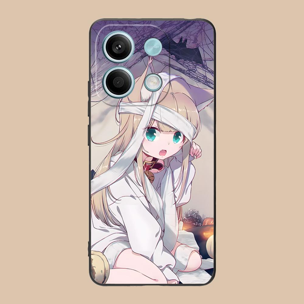 Anime Kinako Hara Mobile Phone Case for POCO F7 F6 F5 F4 F3 F2 Pro GT C75 C71 C65 C61 C40 Pro Ultra Colorful Printing Cover
