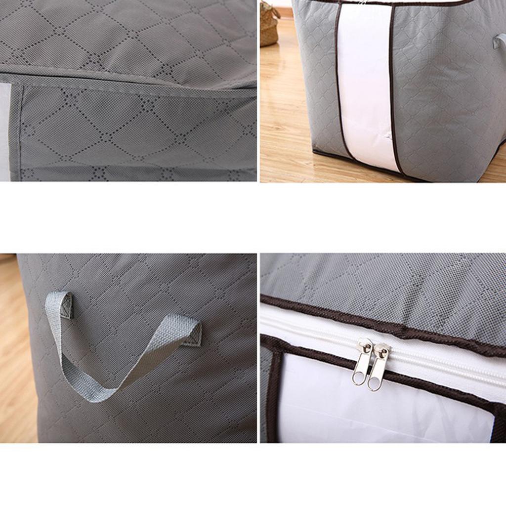 Cheap Foldable Storage Bag Clothes Blanket Quilt Closet Sweater